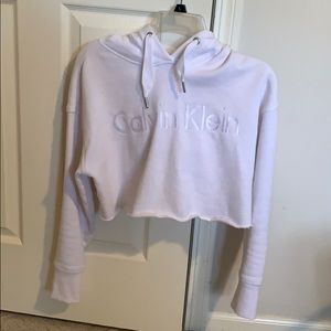 Cropped Calvin Klein Hoodie